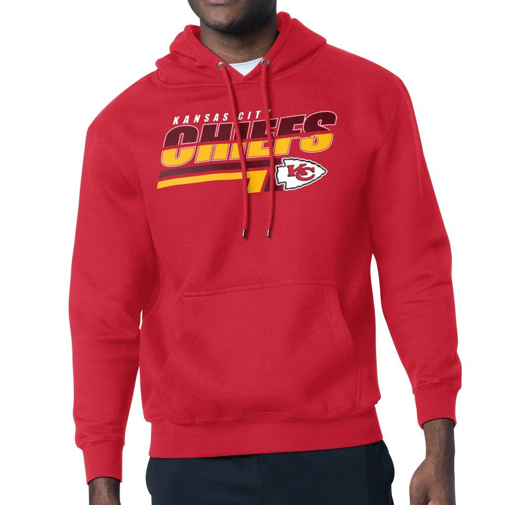 Kansas City Chiefs Starter Logo Push Graphic Hoodie Red - NFL