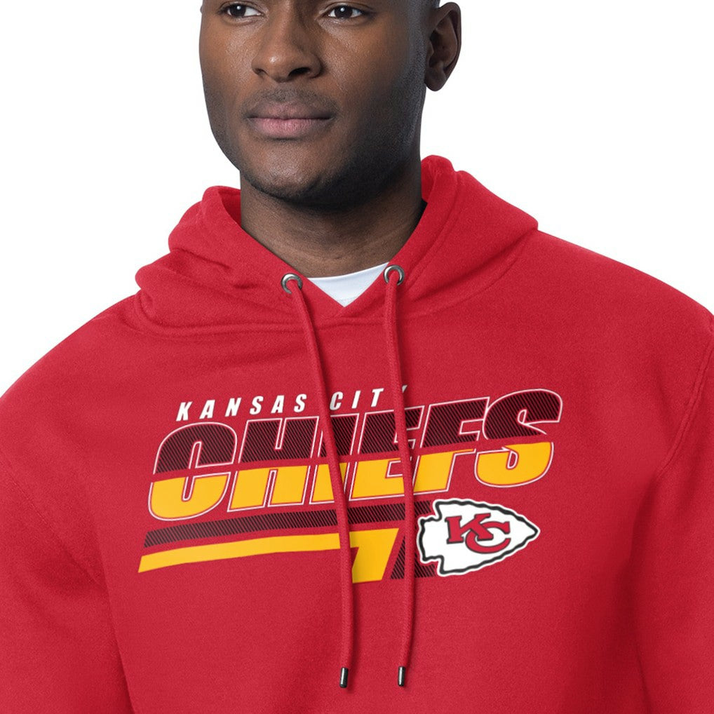 Kansas City Chiefs Starter Logo Push Graphic Hoodie Red - NFL