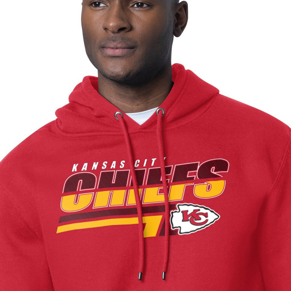 Kansas City Chiefs Starter Logo Push Graphic Hoodie Red - NFL