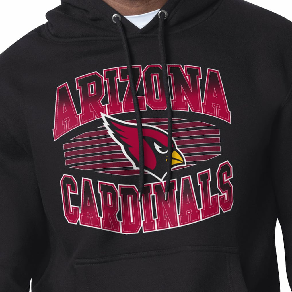 Arizona Cardinals Starter Team Grit Graphic Hoodie Black - NFL
