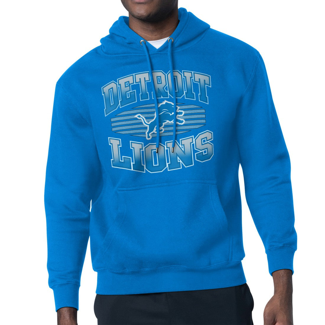 Detroit Lions Starter Team Grit Graphic Hoodie Blue - NFL