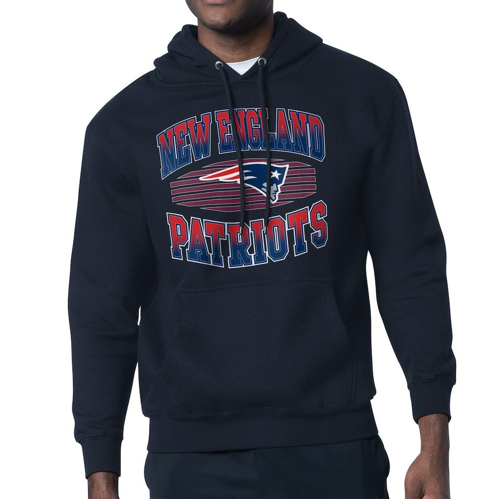 New England Patriots Starter Team Grit Graphic Hoodie Navy - NFL