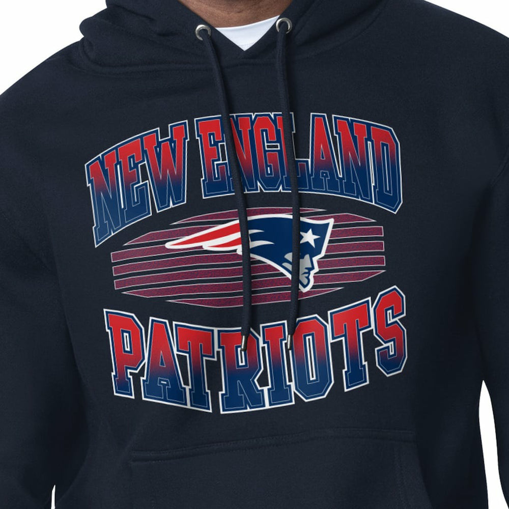 New England Patriots Starter Team Grit Graphic Hoodie Navy - NFL