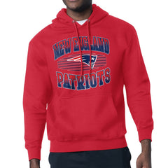 New England Patriots Starter Team Grit Graphic Hoodie Red - NFL