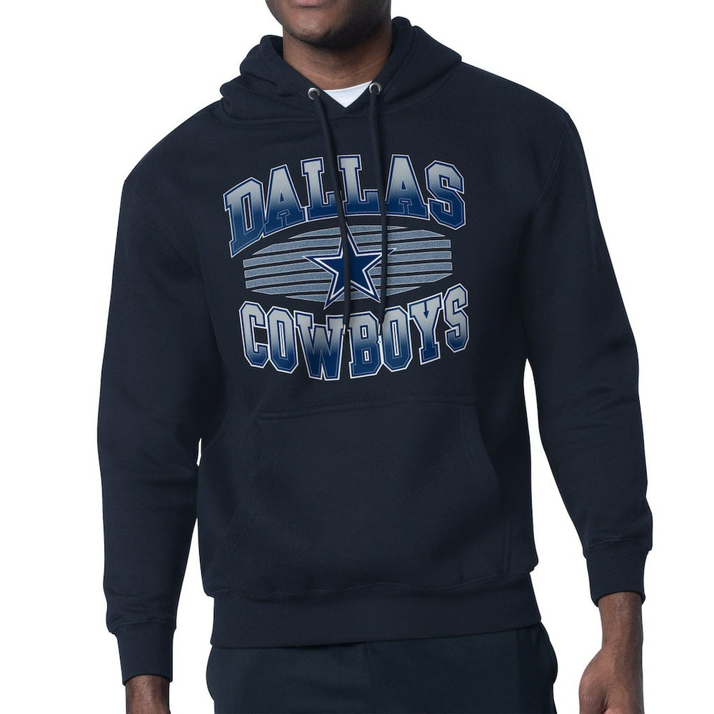 Dallas Cowboys Starter Team Grit Graphic Hoodie Navy - NFL