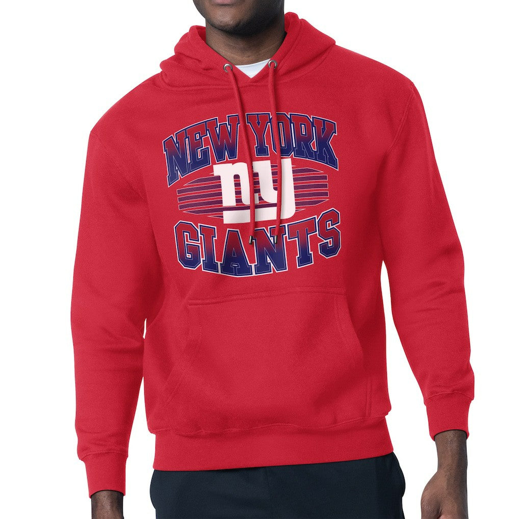 New York Giants Starter Team Grit Graphic Hoodie Red - NFL