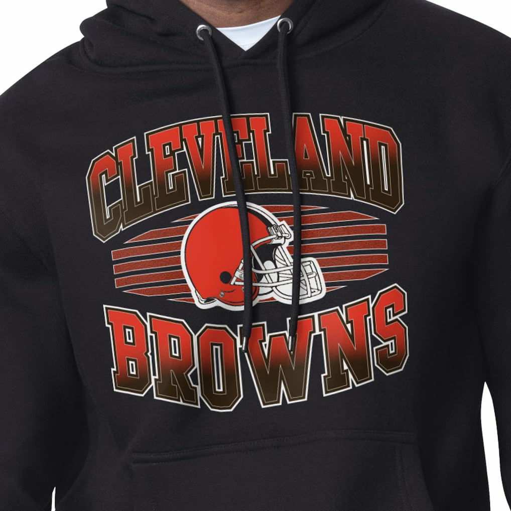 Cleveland Browns Starter Team Grit Graphic Hoodie Black - NFL