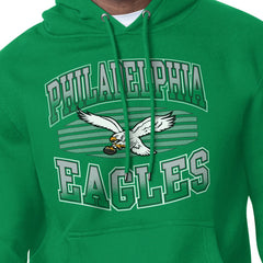 Philadelphia Eagles Starter Team Grit Graphic Hoodie Kelly Green - NFL