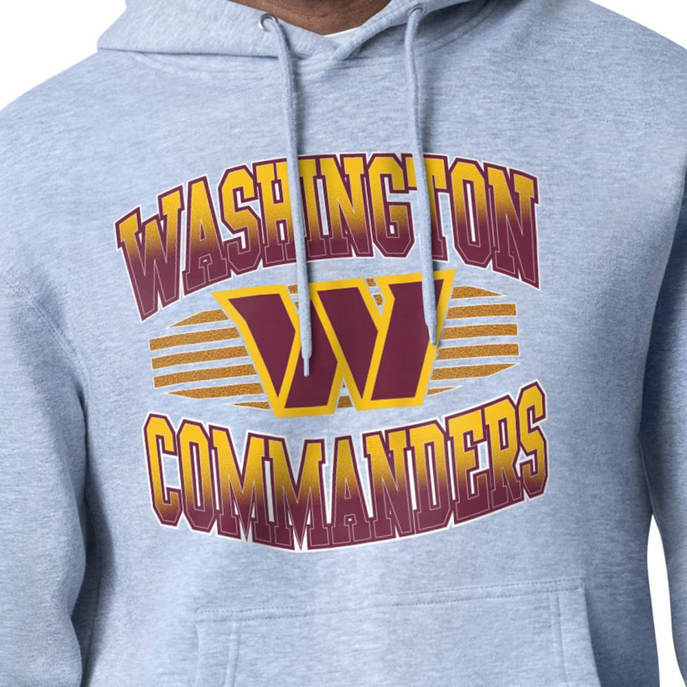 Washington Commanders Starter Team Grit Graphic Hoodie Heather Gray - NFL