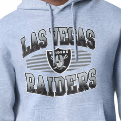Las Vegas Raiders Starter Team Grit Graphic Hoodie Heather Gray - NFL