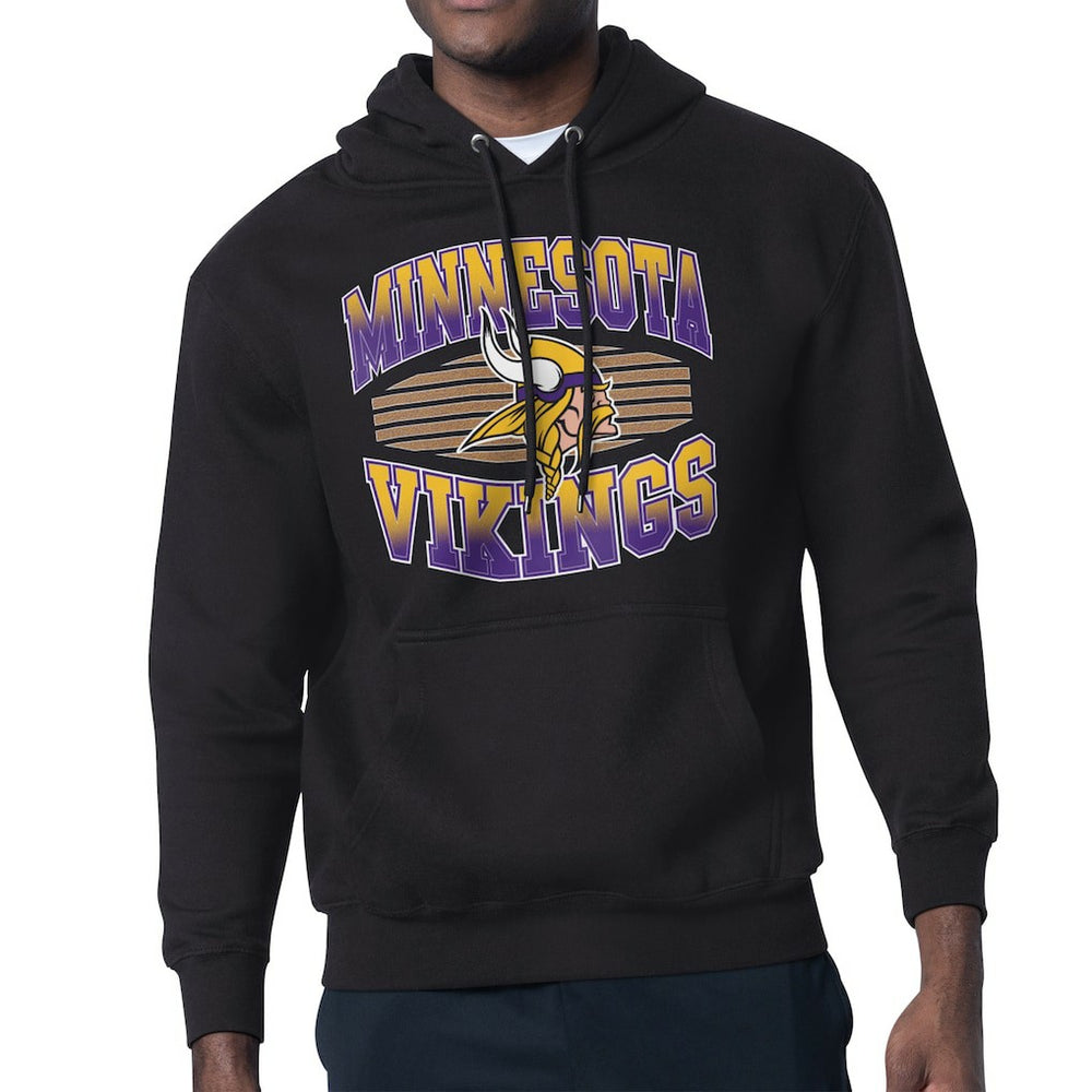 Minnesota Vikings Starter Team Grit Graphic Hoodie Black - NFL