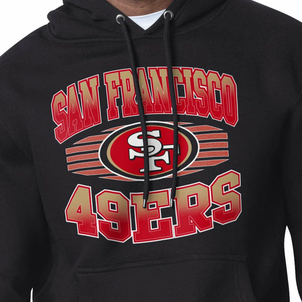 San Francisco 49ers Starter Team Grit Graphic Hoodie Black - NFL