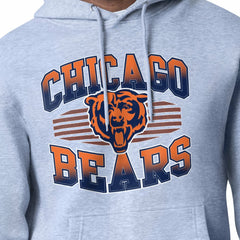 Chicago Bears Starter Team Grit Graphic Hoodie Heather Gray - NFL