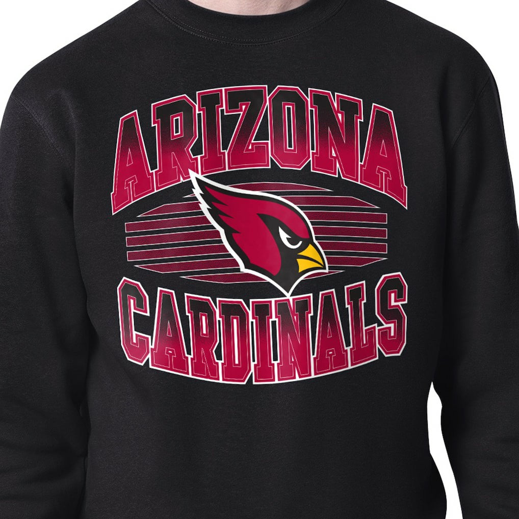 Arizona Cardinals Starter Team Grit Graphic Fleece Pullover Sweatshirt Black - NFL