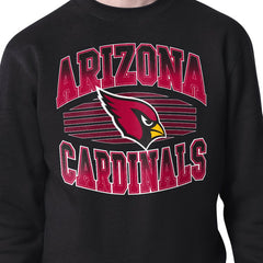 Arizona Cardinals Starter Team Grit Graphic Fleece Pullover Sweatshirt Black - NFL