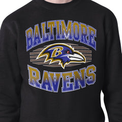 Baltimore Ravens Starter Team Grit Graphic Fleece Pullover Sweatshirt Black - NFL