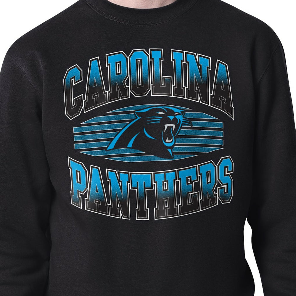 Carolina Panthers Starter Team Grit Graphic Fleece Pullover Sweatshirt Black - NFL