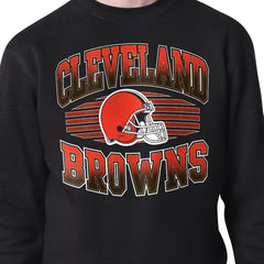 Cleveland Browns Starter Team Grit Graphic Fleece Pullover Sweatshirt Black - NFL