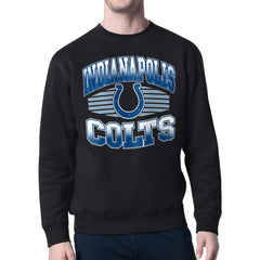 Indianapolis Colts Starter Team Grit Graphic Fleece Pullover Sweatshirt Black - NFL
