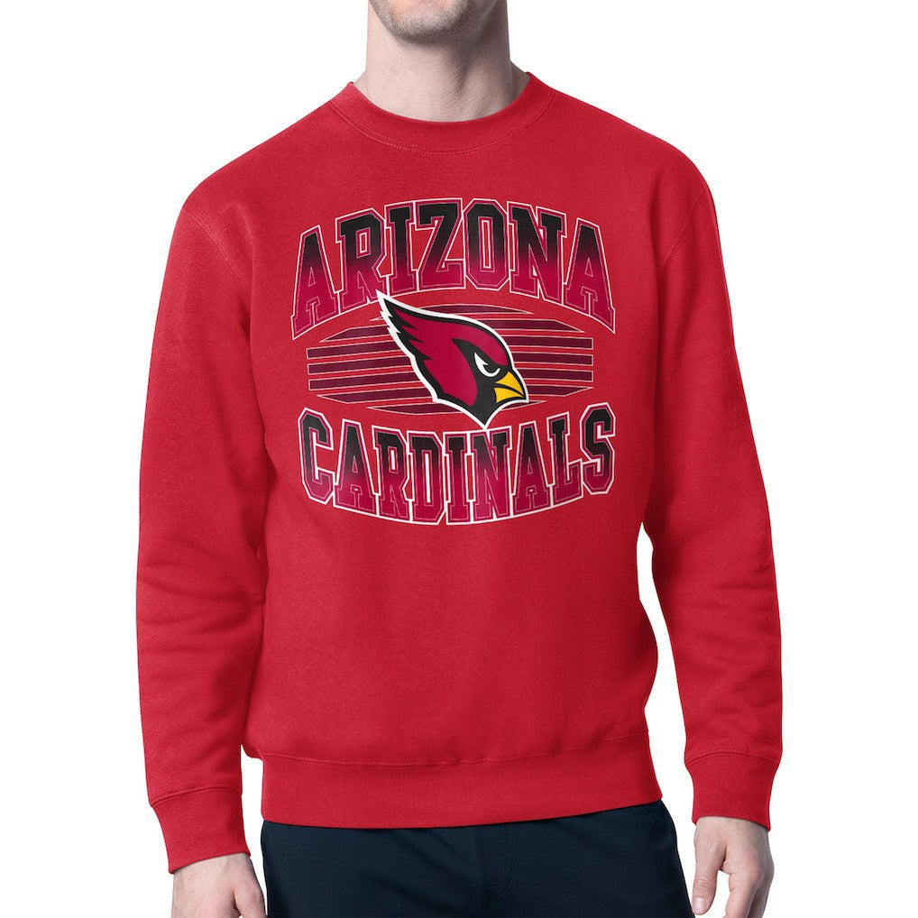 Arizona Cardinals Starter Team Grit Graphic Fleece Pullover Sweatshirt Cardinal - NFL
