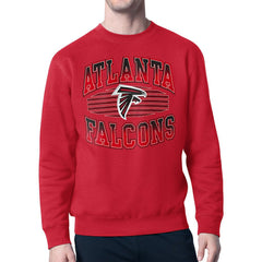 Atlanta Falcons Starter Team Grit Graphic Fleece Pullover Sweatshirt Red - NFL