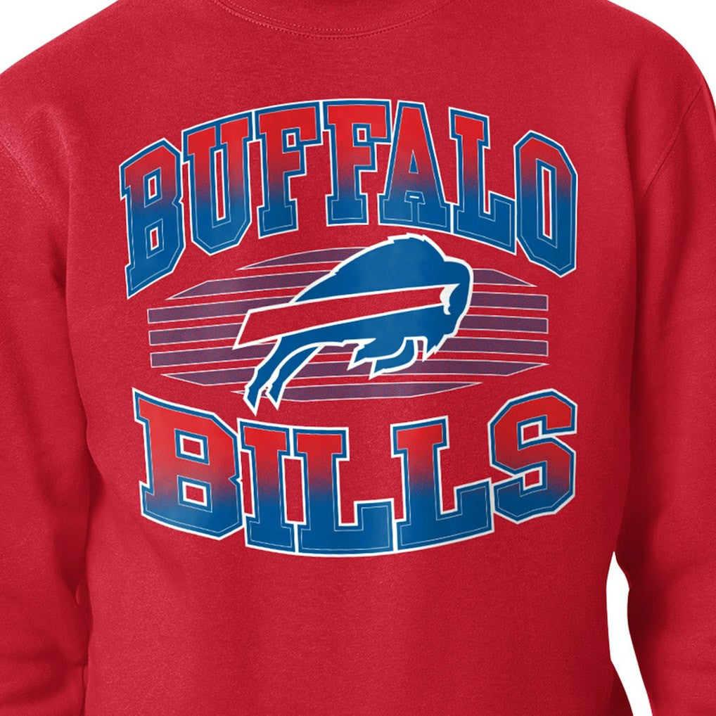 Buffalo Bills Starter Team Grit Graphic Fleece Pullover Sweatshirt Red - NFL