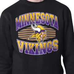 Minnesota Vikings Starter Team Grit Graphic Fleece Pullover Sweatshirt Black - NFL