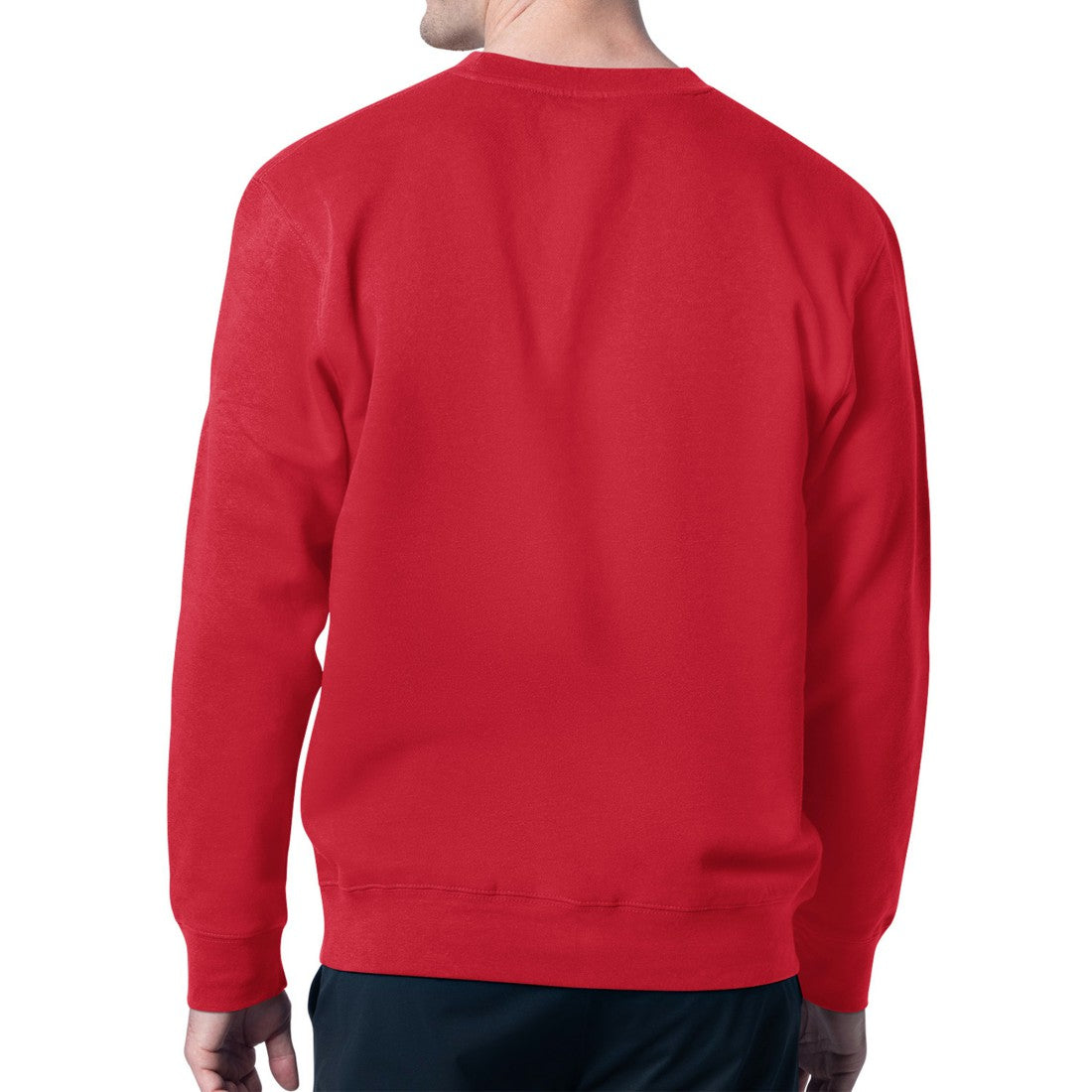 Houston Texans Starter Team Grit Graphic Fleece Pullover Sweatshirt Red - NFL