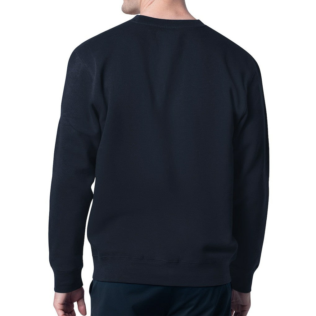 Denver Broncos Starter Team Grit Graphic Fleece Pullover Sweatshirt Navy - NFL