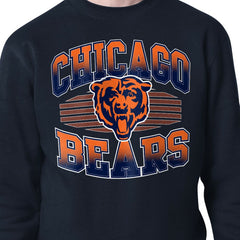 Chicago Bears Starter Team Grit Graphic Fleece Pullover Sweatshirt Navy - NFL