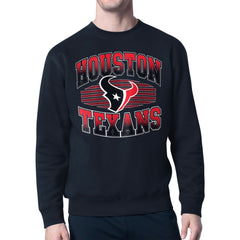 Houston Texans Starter Team Grit Graphic Fleece Pullover Sweatshirt Navy - NFL