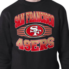 San Francisco 49ers Starter Team Grit Graphic Fleece Pullover Sweatshirt Black - NFL