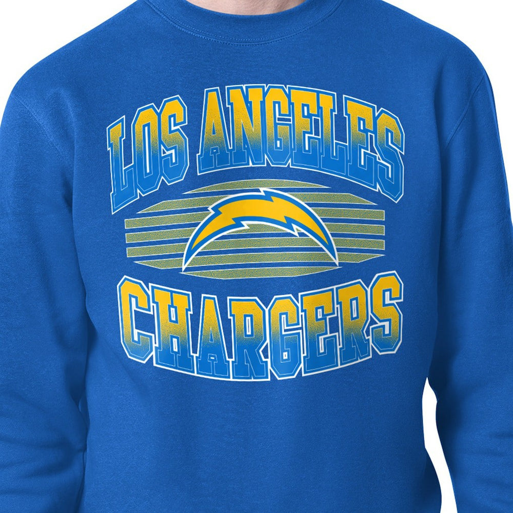 Los Angeles Chargers Starter Team Grit Graphic Fleece Pullover Sweatshirt Royal - NFL