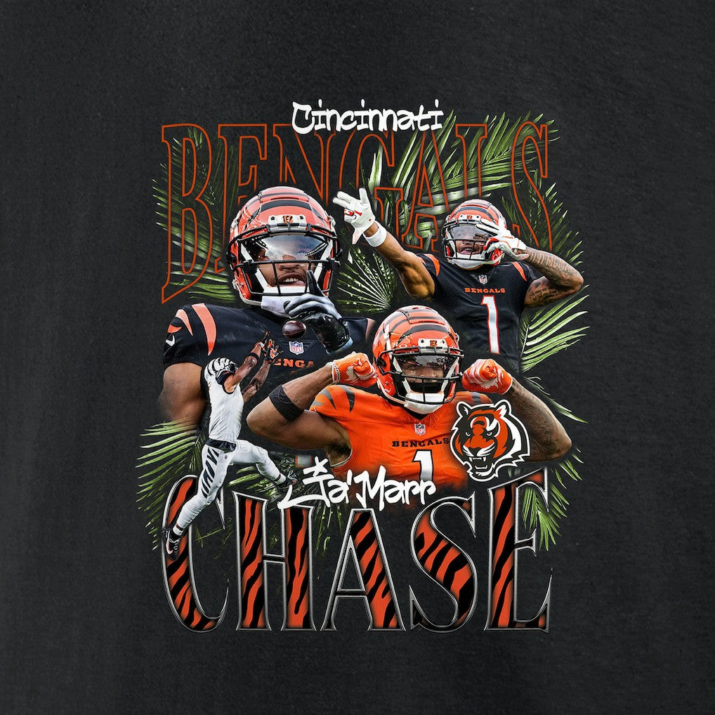Ja'Marr Chase Cincinnati Bengals Notorious Graphic T-Shirt Black - NFL