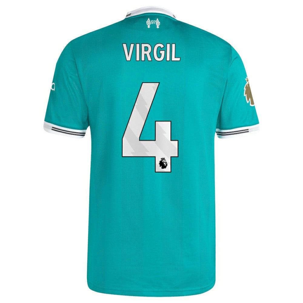 Adidas Virgil van Dijk Liverpool 2025/26 Third Player Jerseys - Green