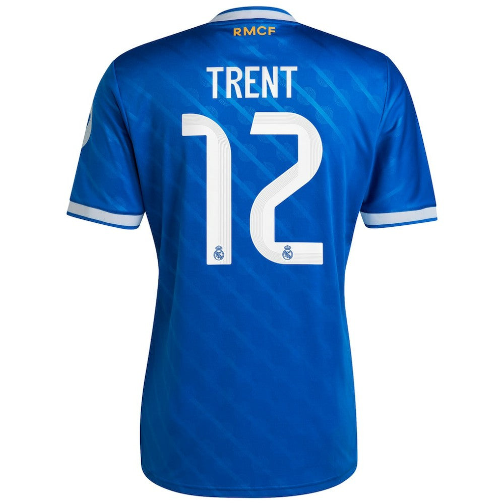 Adidas Trent Alexander-Arnold Real Madrid 2025/26 Third Replica Player Jerseys - Blue