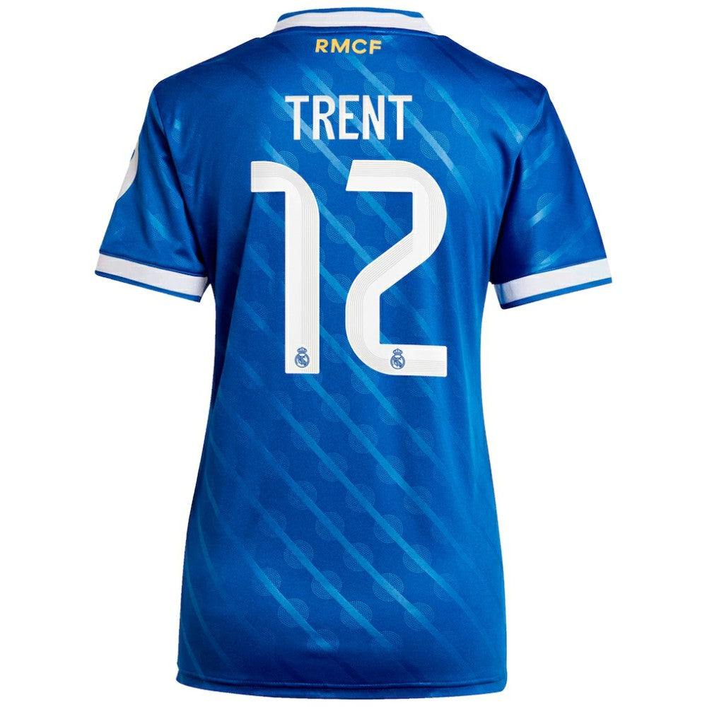 Adidas Trent Alexander-Arnold Real Madrid Women's 2025/26 Third Replica Player Jerseys - Blue