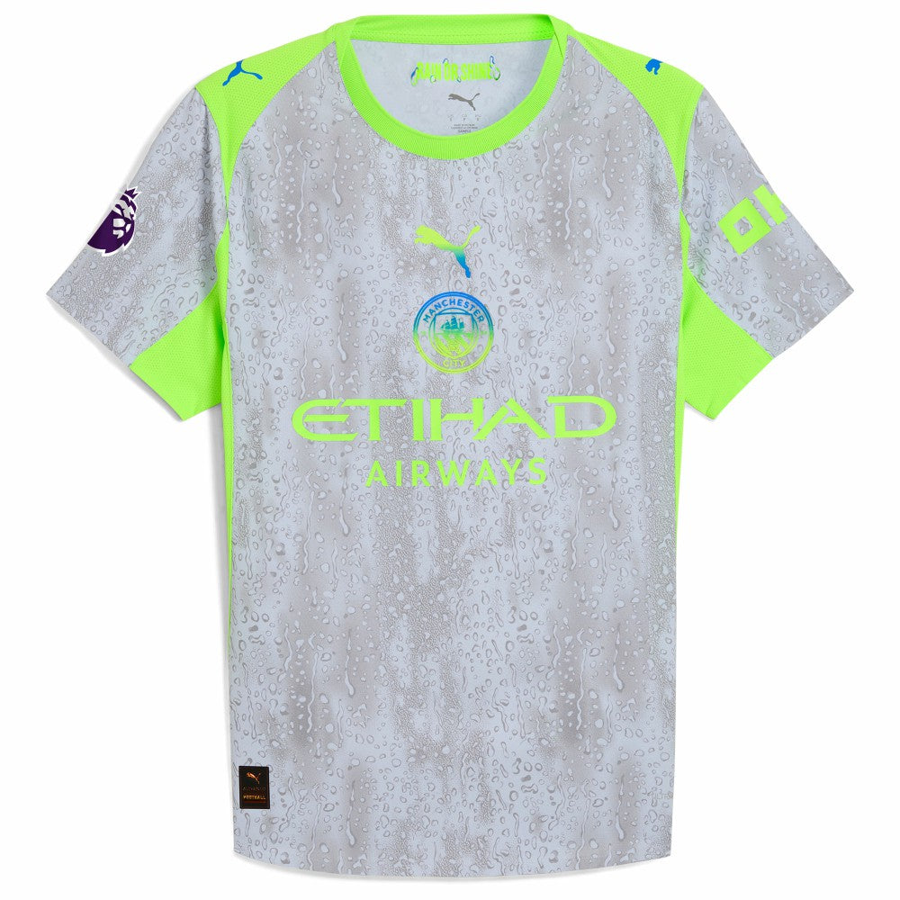 Puma Manchester City 2025/26 Third Jerseys - Green/Neon Green