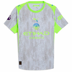 Puma Manchester City 2025/26 Third Jerseys - Green/Neon Green