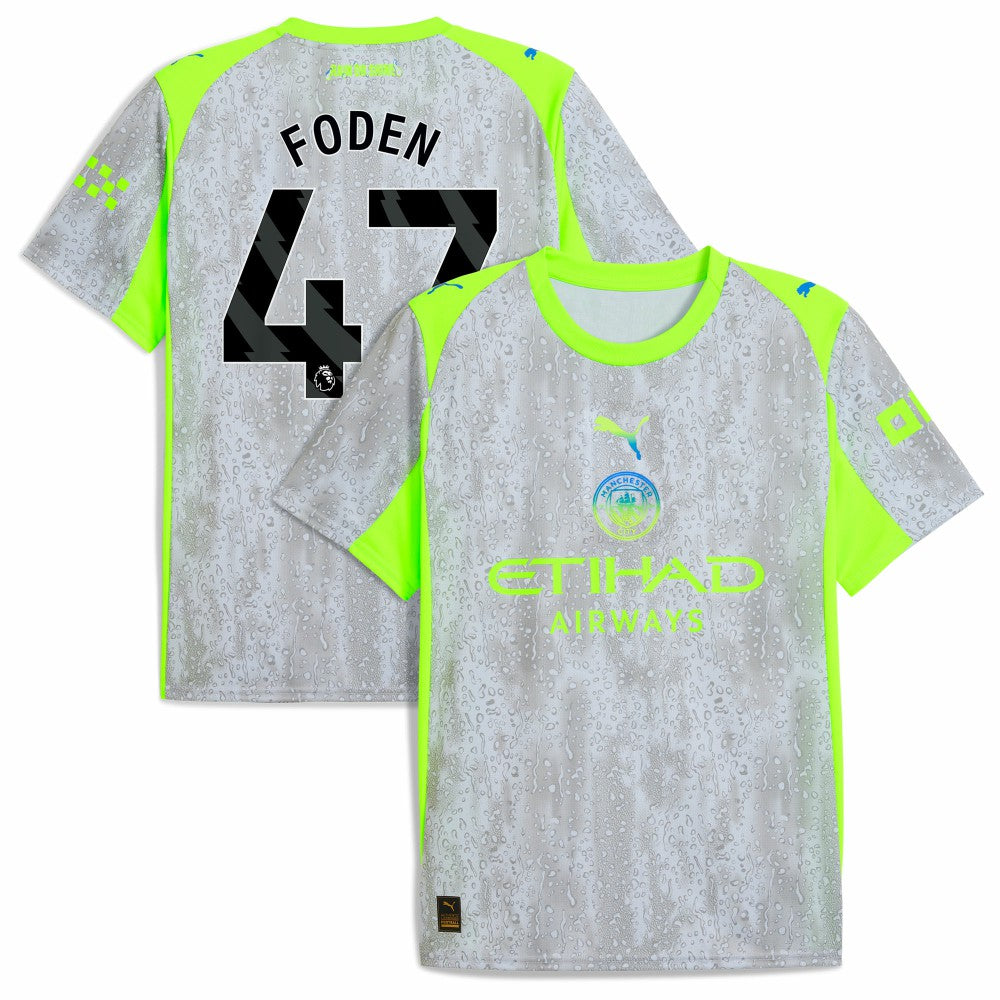 Puma Manchester City 2025/26 Third Replica Jerseys - Green/Neon Green