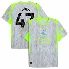 Puma Manchester City 2025/26 Third Replica Jerseys - Green/Neon Green