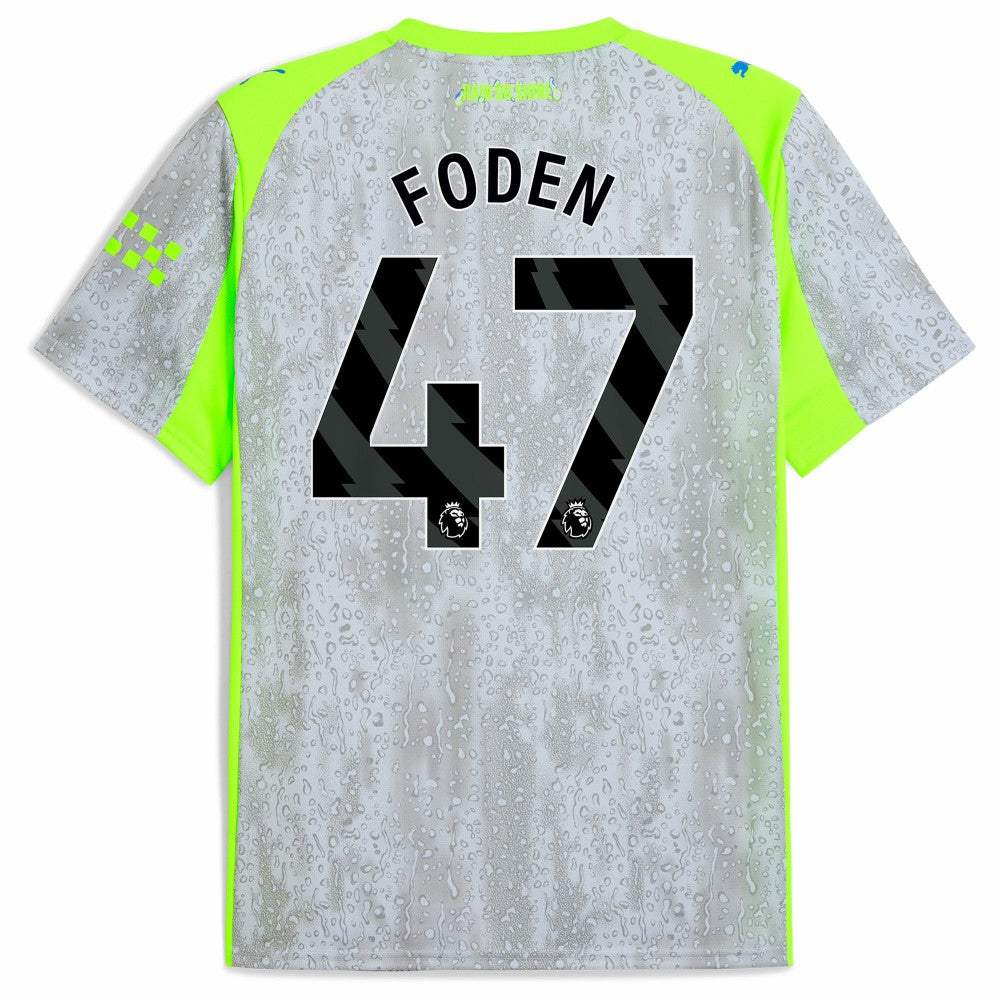 Puma Manchester City 2025/26 Third Replica Jerseys - Green/Neon Green