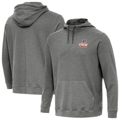 Cincinnati Bengals Antigua Streak Cloud Pullover Hoodie Heather Black - NFL