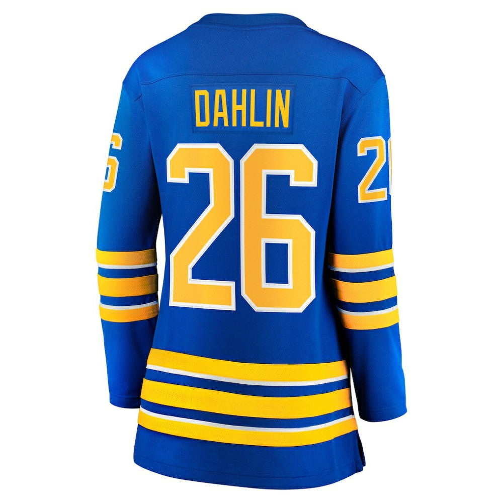 Rasmus Dahlin Buffalo Sabres Fanatics Women's Home Captain Patch Breakaway Jersey - Royal | NHL Jerseys
