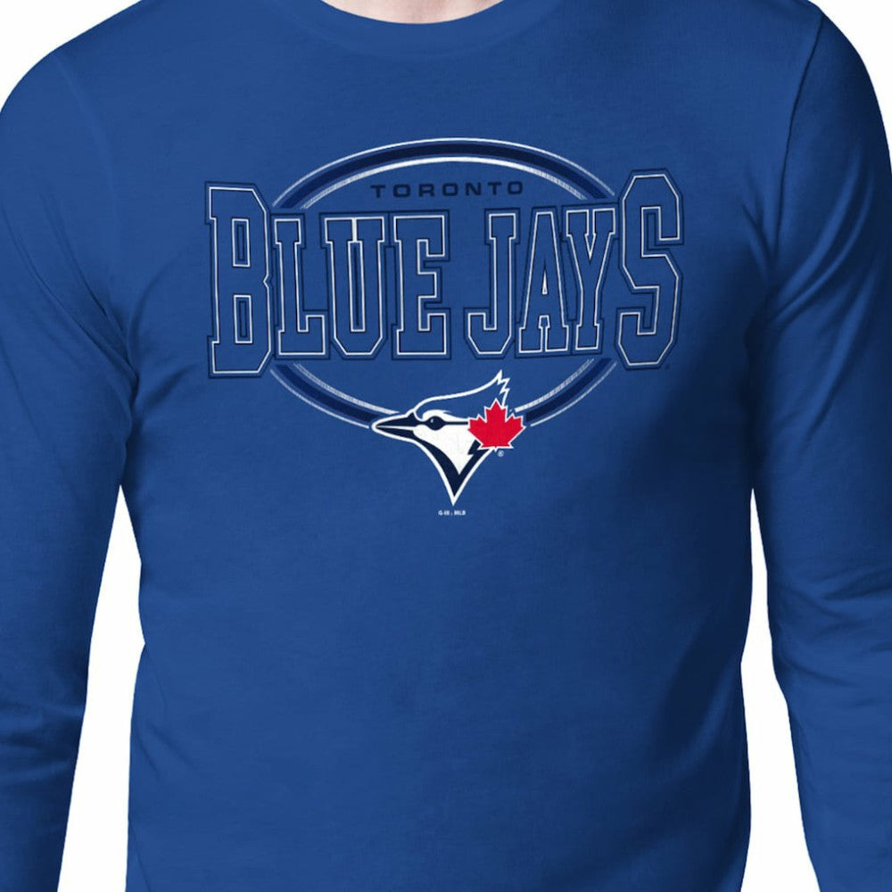 Toronto Blue Jays Starter Team Track Graphic Long Sleeve T-Shirt Near Me