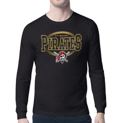 Pittsburgh Pirates Starter Team Track Graphic Long Sleeve T-Shirt Sale