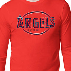Los Angeles Angels Starter Team Track Graphic Long Sleeve T-Shirt Lifestyle