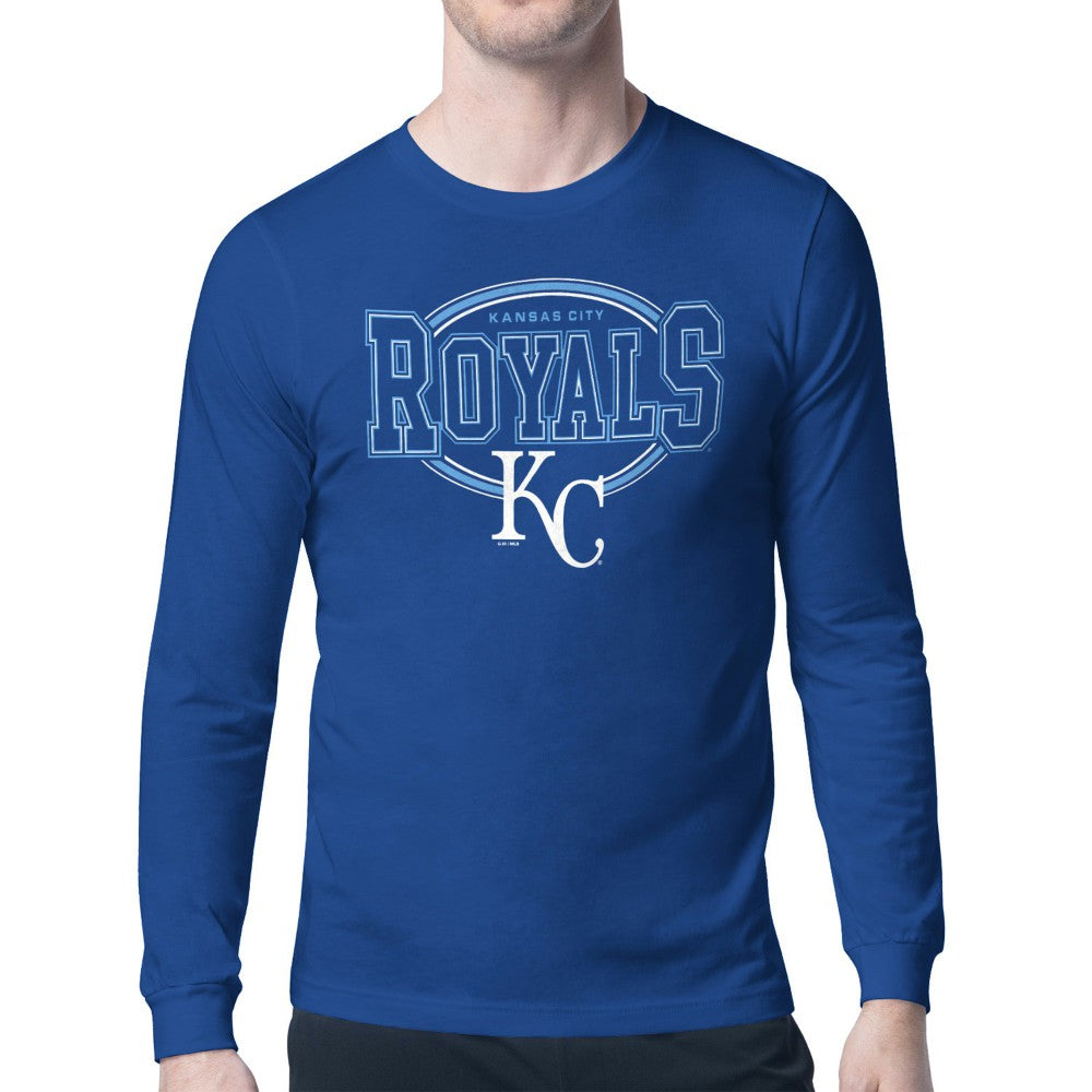 Kansas City Royals Starter Team Track Graphic Long Sleeve T-Shirt for sale