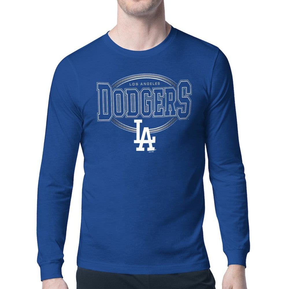 Los Angeles Dodgers Starter Team Track Graphic Long Sleeve T-Shirt for sale