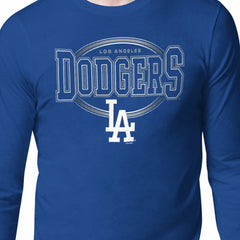 Los Angeles Dodgers Starter Team Track Graphic Long Sleeve T-Shirt for sale